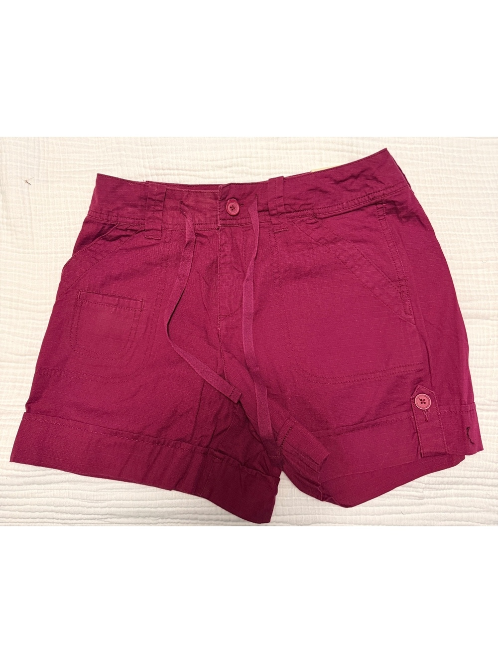 St. John's Bay Women's Burgundy Shorts Size 6